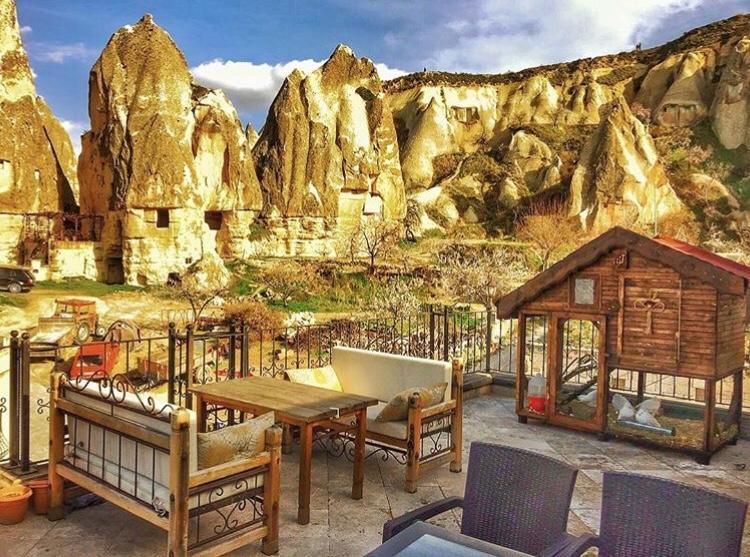 Cappadocia Stone Palace Goreme Exterior foto